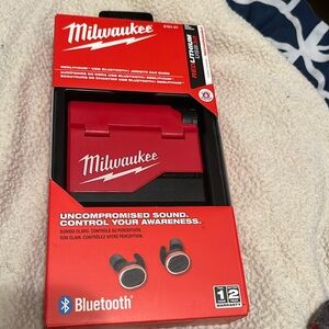 Milwaukee Bluetooth headphones brand new!